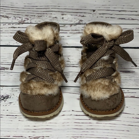 Dr Scholls Kids Aspyn Fur Boots 